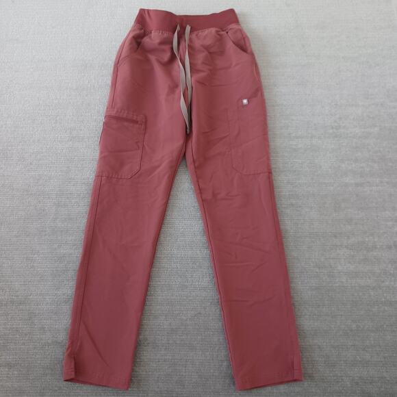 Figs Scrub Pants Womens XS Rose Jogger Technical Collection Medical Nursing - Picture 1 of 10